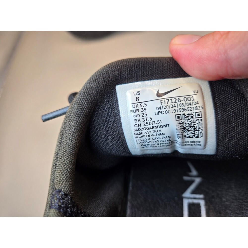 Nike Free Metcon 6 Shoes Women's 8 Black White Cross Training Athletic Sneakers - Picture 8 of 8